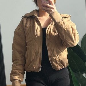 CI SONO Cropped Brown Jacket